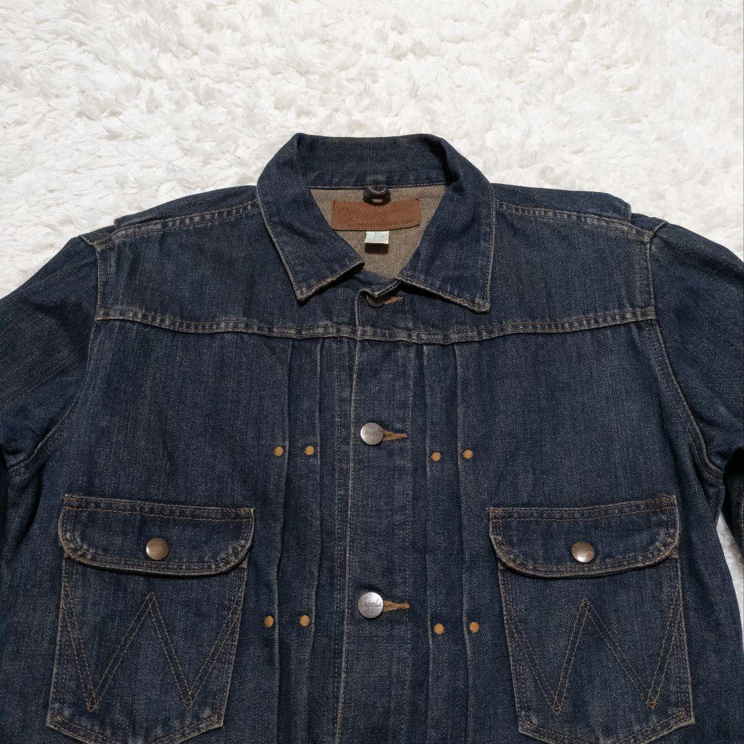 Wrangler♦日本製 デニム ジャケット M4116-01 インディゴ 40