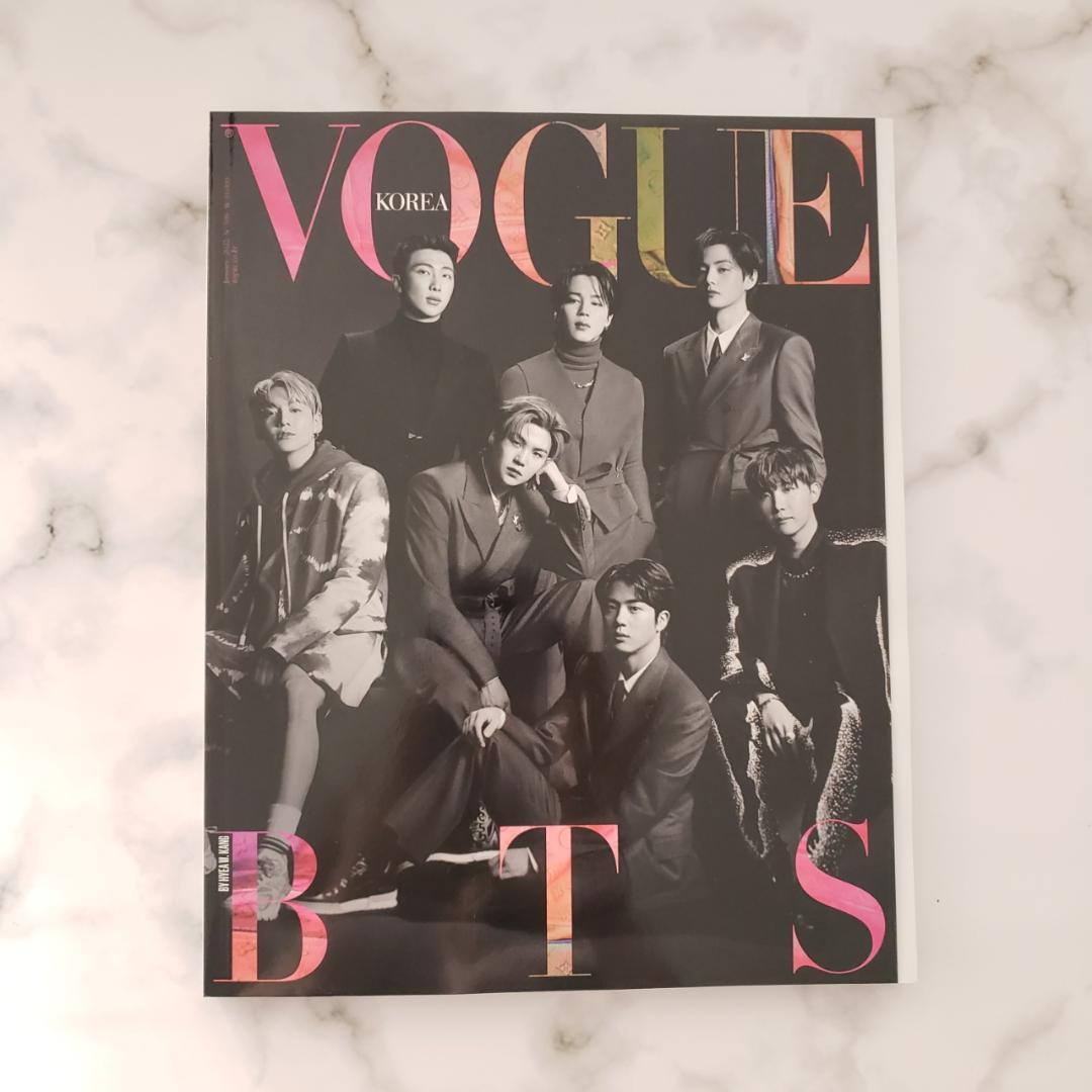 新品【VOGUE KOREA】BTS 3冊セット 2022年1月号