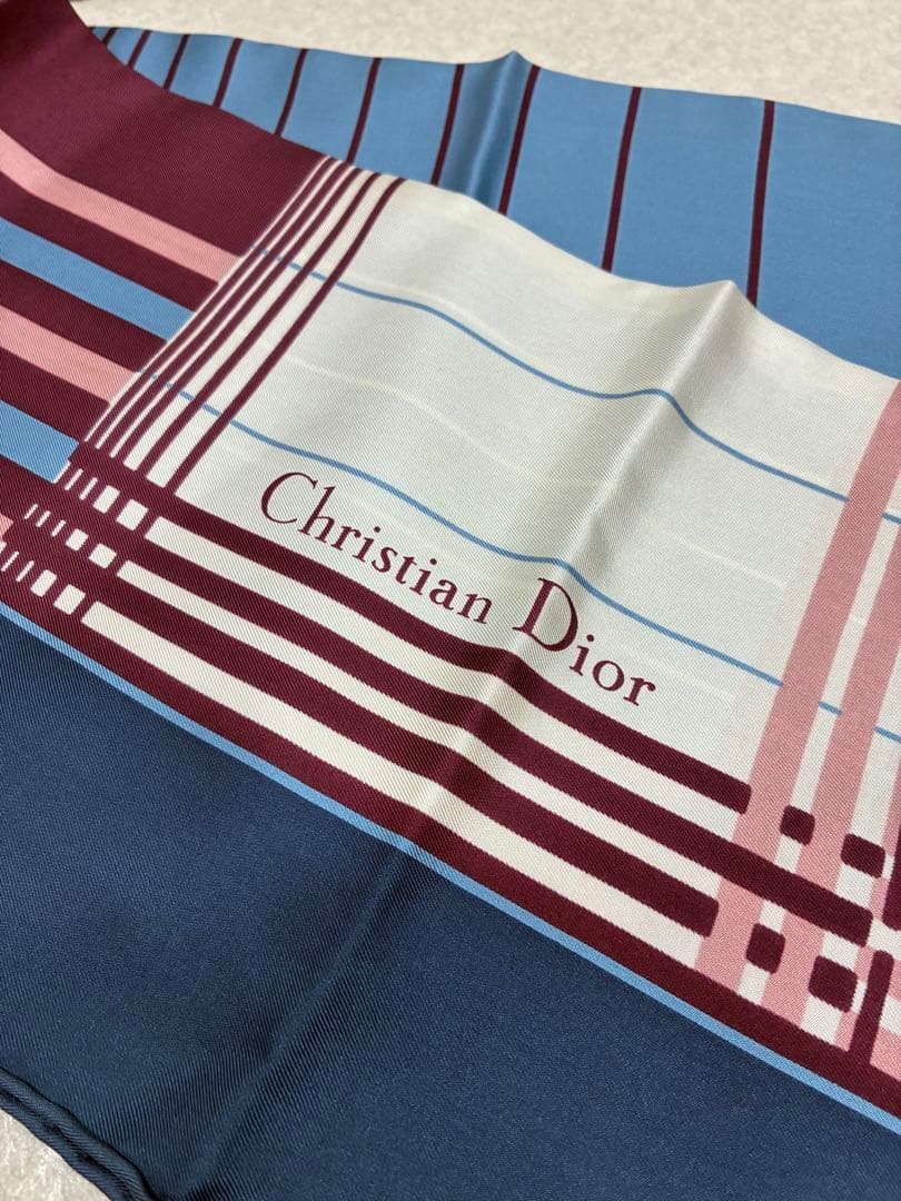 未使用品 Christian Dior クリスチャンディオール スカーフ 78