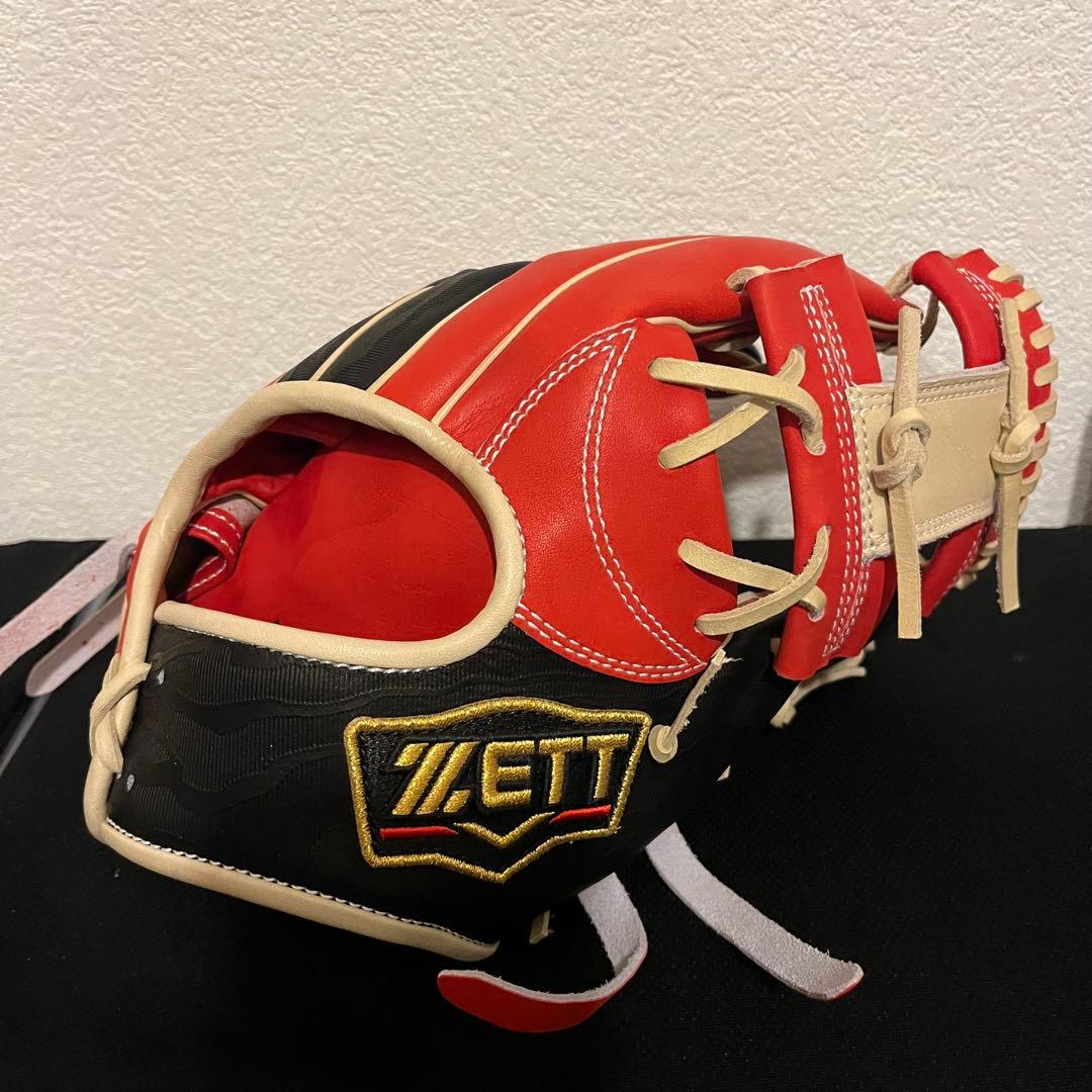 ZETT 2023年限定モデル 湯もみ型付け済み 二塁・遊撃手 今宮健太タイプ