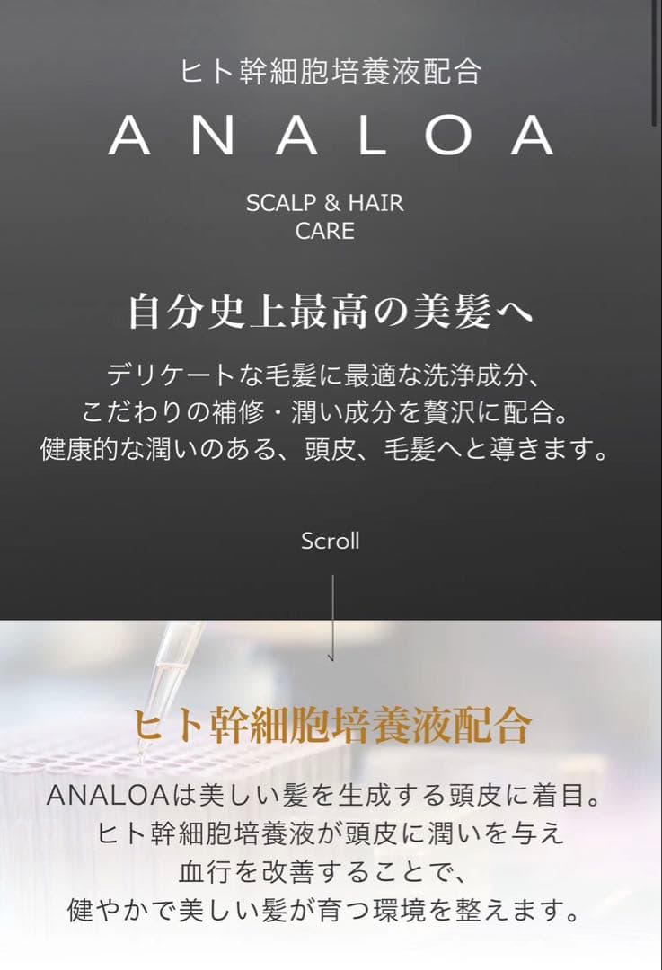ANALOA アナロアシャンプー&トリートメント(モイスト)