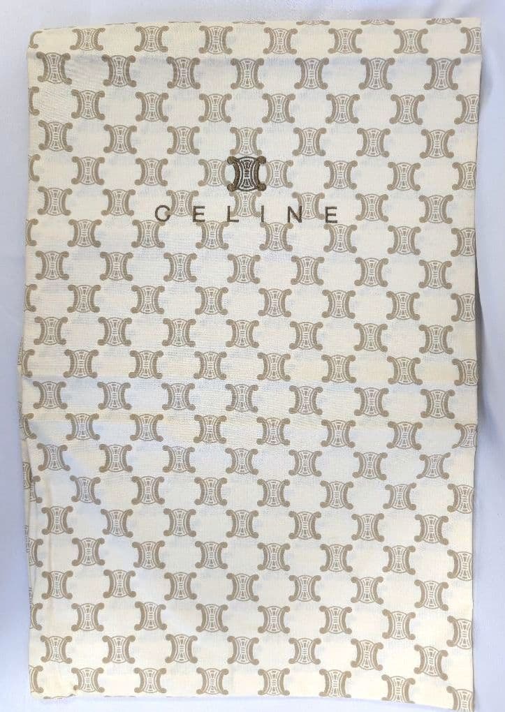 【新品】セリーヌ フラットシーツ 綿100% ベージュ 140×240
