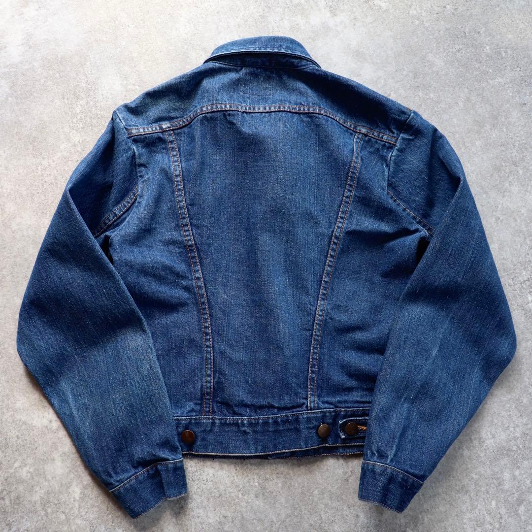 70s 124mj USA製 Wrangler ラングラー デニムジャケット