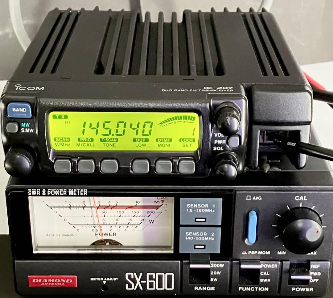 ICOM IC207 20w アマチュア無線機 アマチュア無線