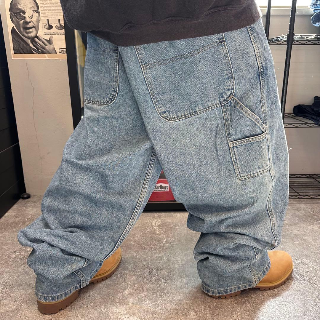  JEANS トミー　極太　ペインター　デニムパンツ