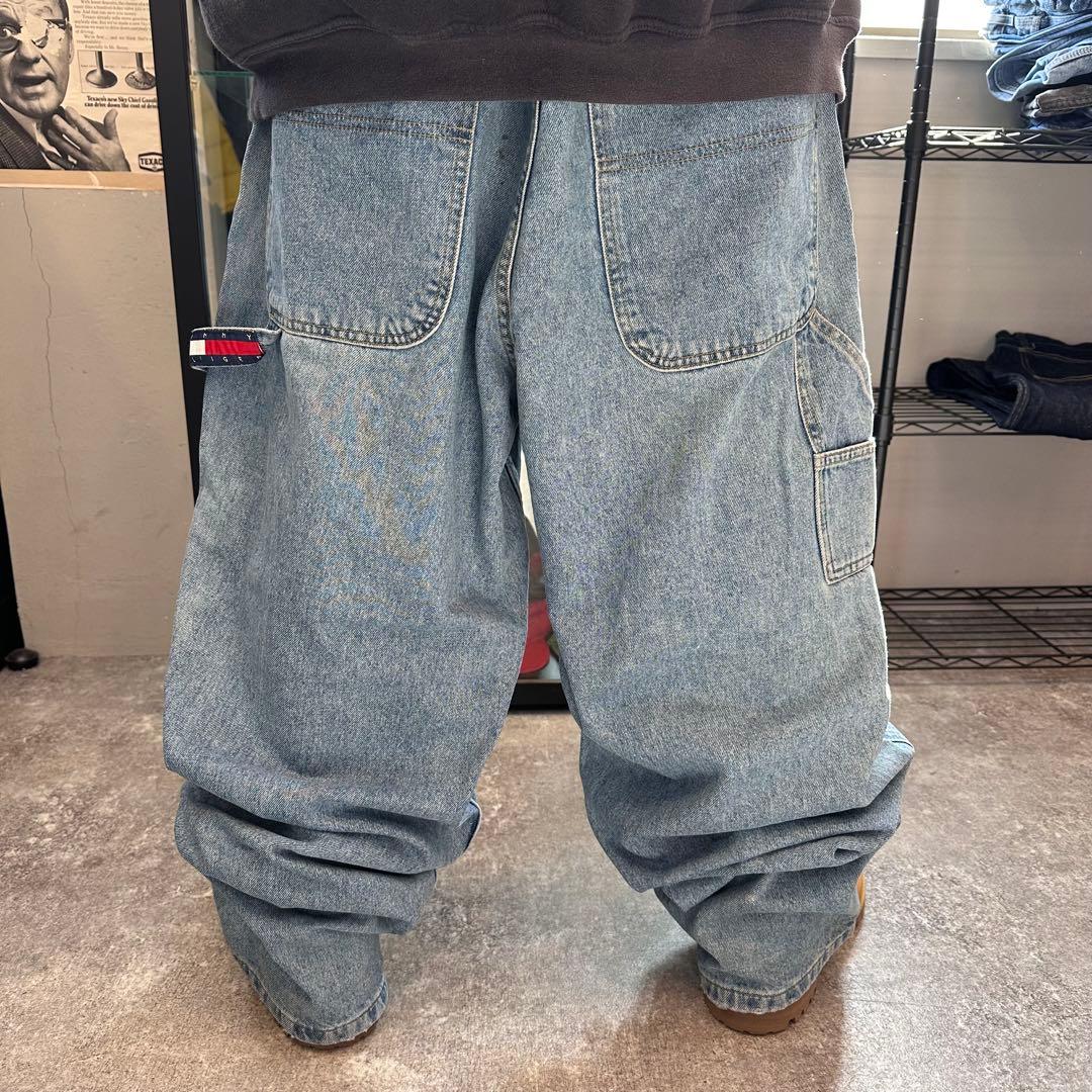  JEANS トミー　極太　ペインター　デニムパンツ