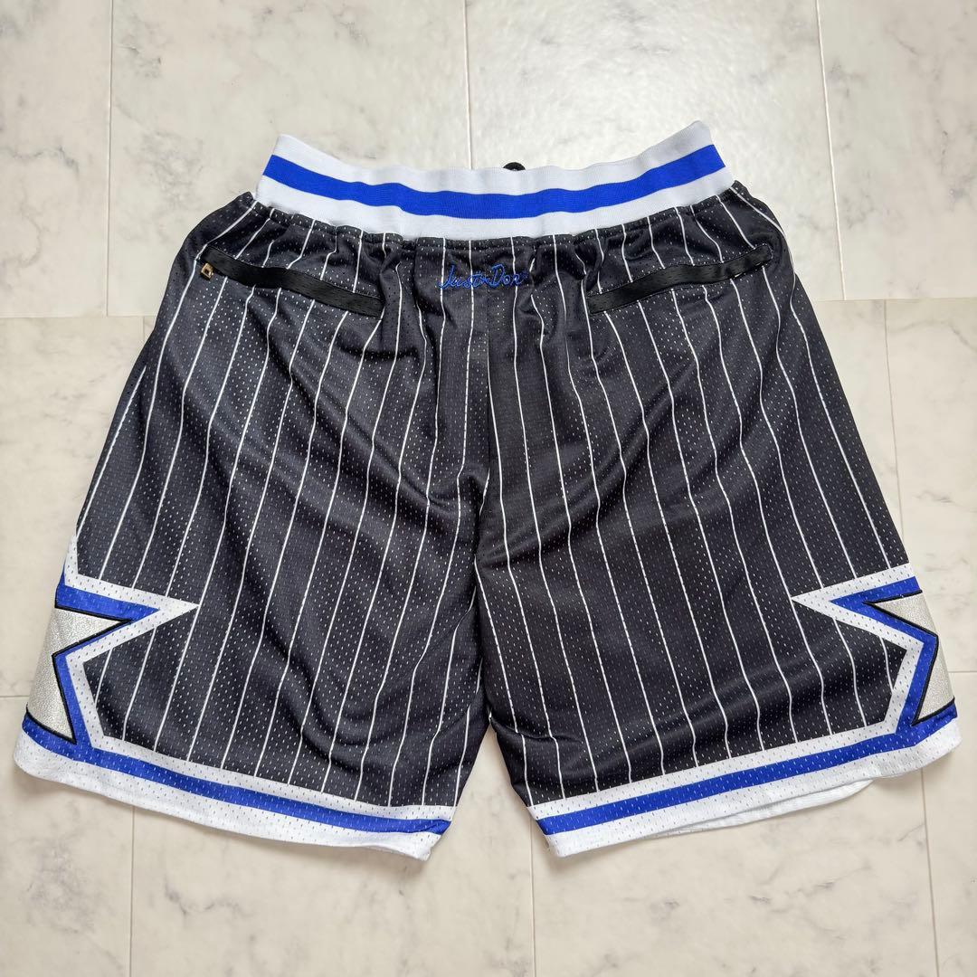 NBA Just Don オーランドマジック ショートパンツ　ストライプ　星　L