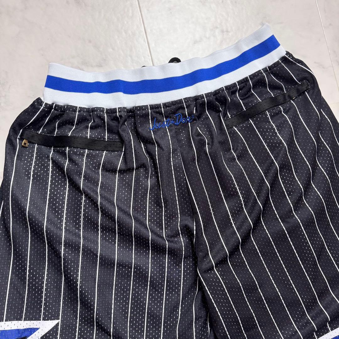 NBA Just Don オーランドマジック ショートパンツ　ストライプ　星　L