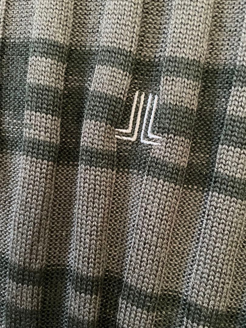 LANVIN SPORT(ランバン） ハイネックストライプニットセーター　新品