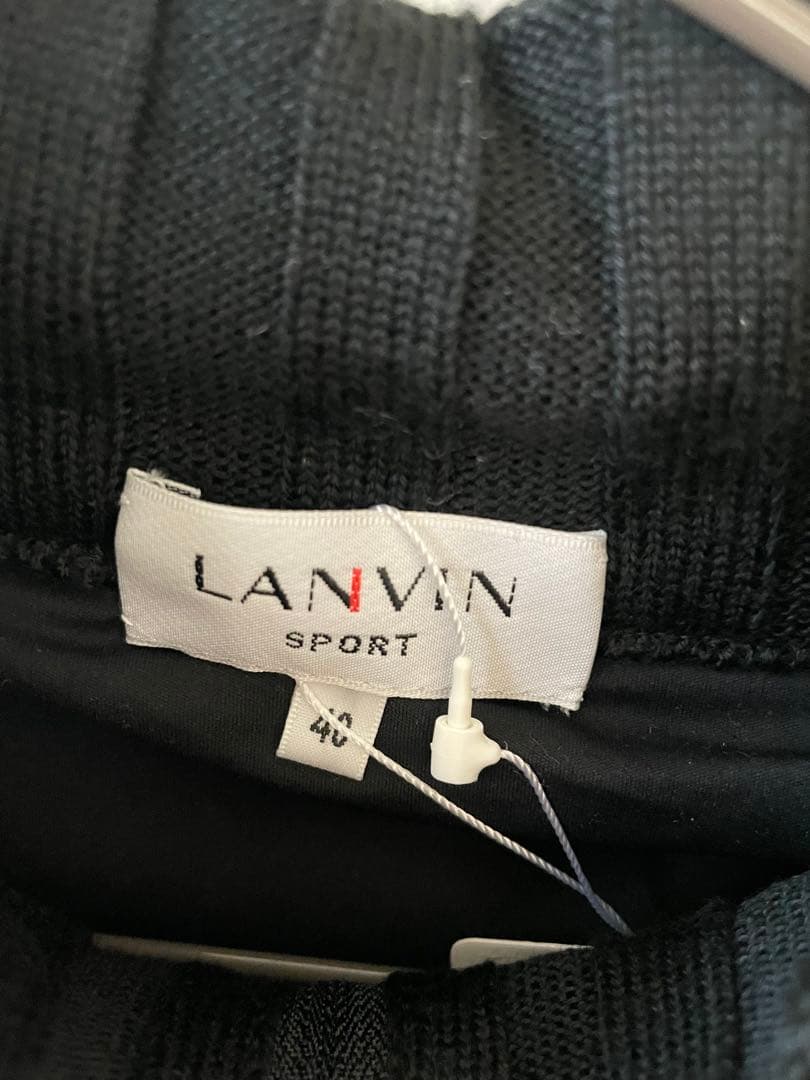 LANVIN SPORT(ランバン） ハイネックストライプニットセーター　新品