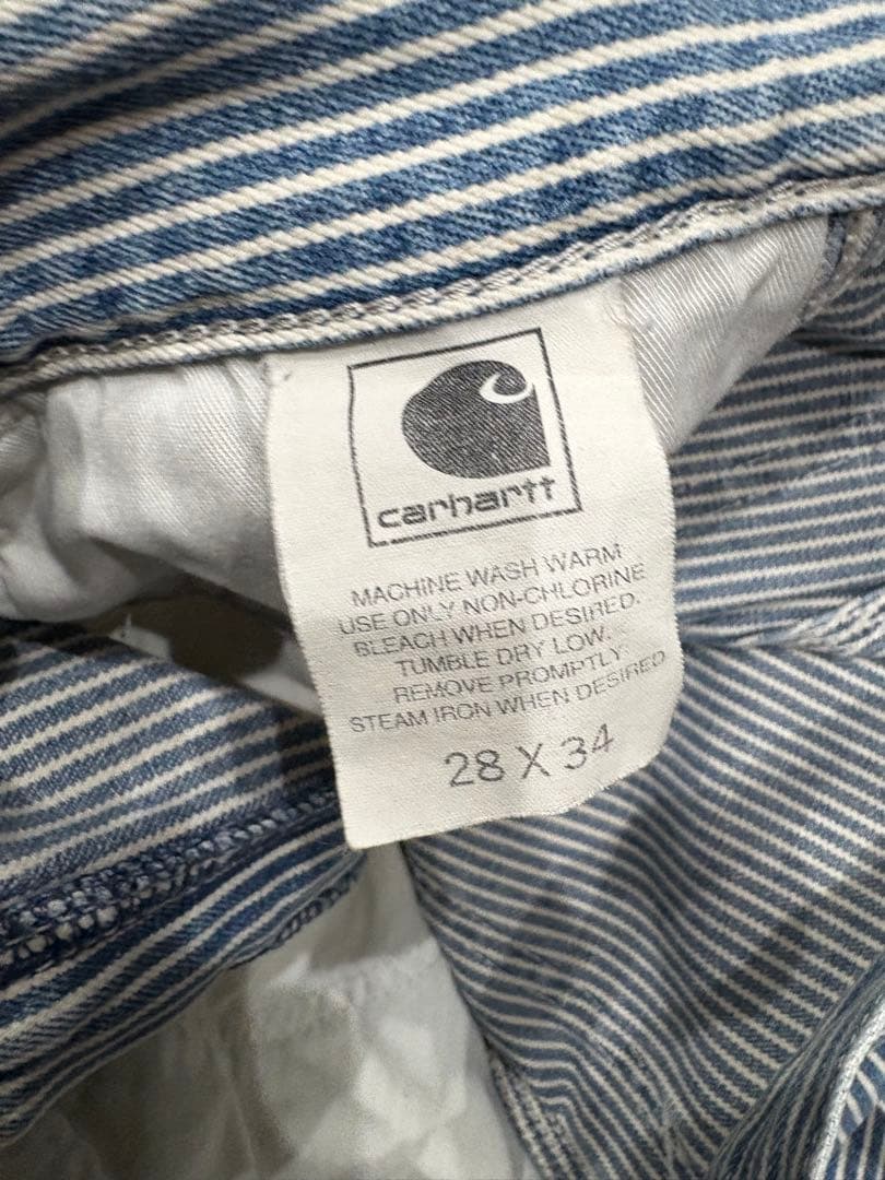 レア carhartt カーハート ヒッコリー ストライプ ペインター パンツ