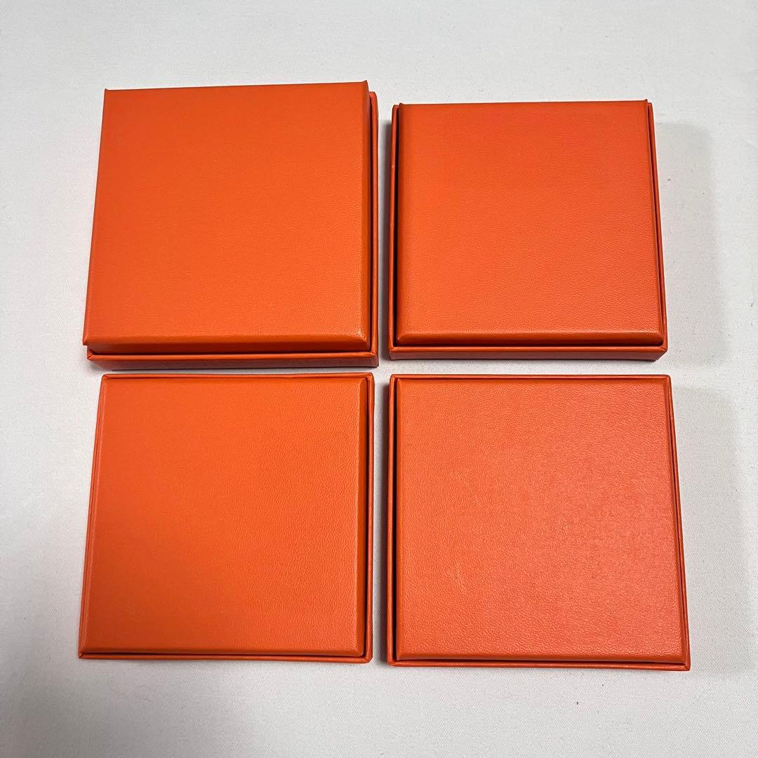 美品　エルメス　保存袋　空箱　4個セット　ブレスレット　アクセサリー入れ　現行品