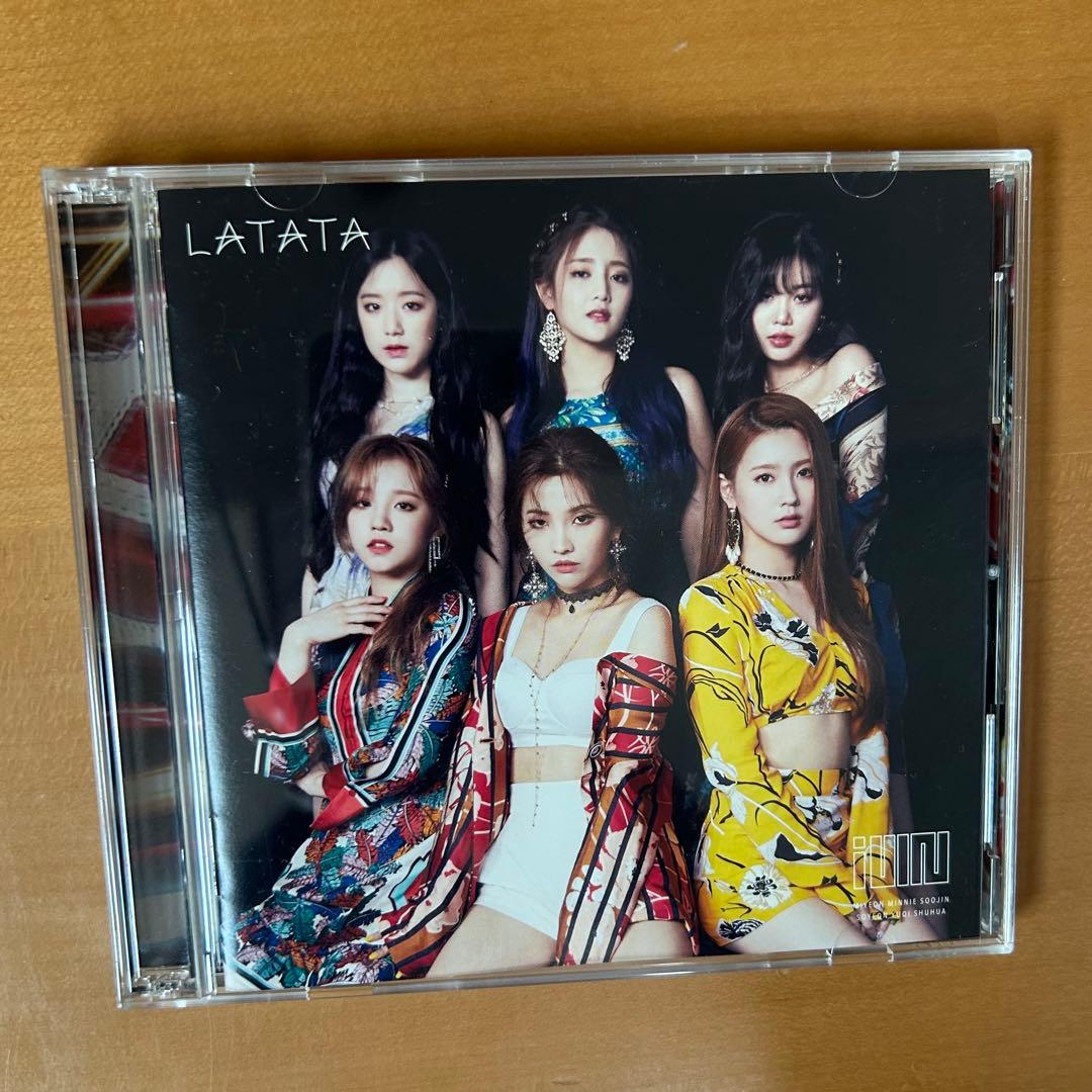 gidle LATATA 直筆サイン入りCD