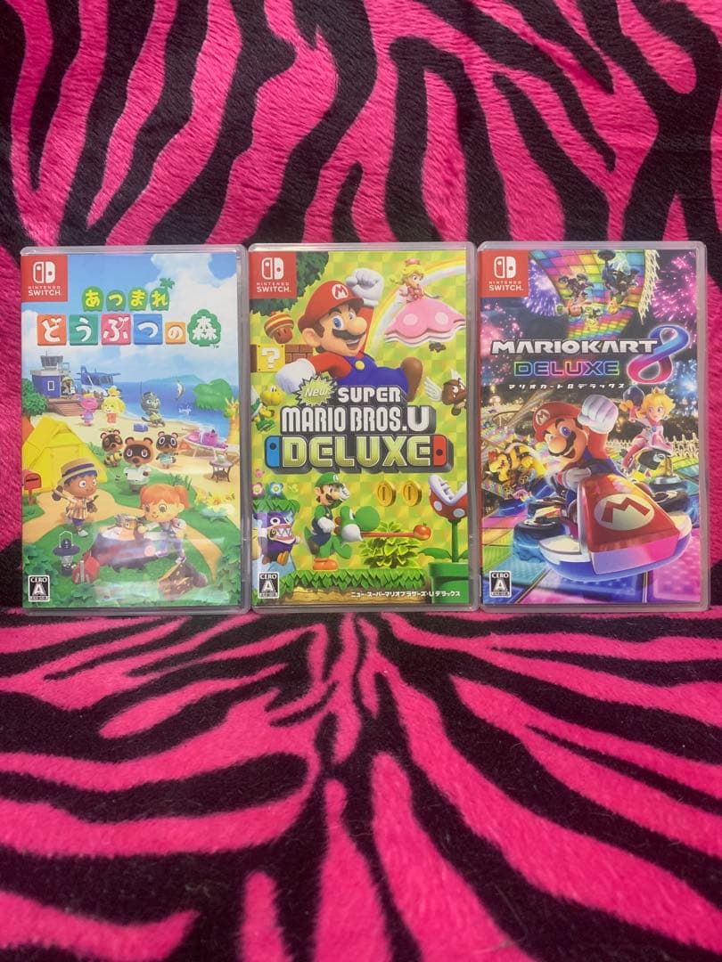 Nintendo Switch人気ソフト3個セット！