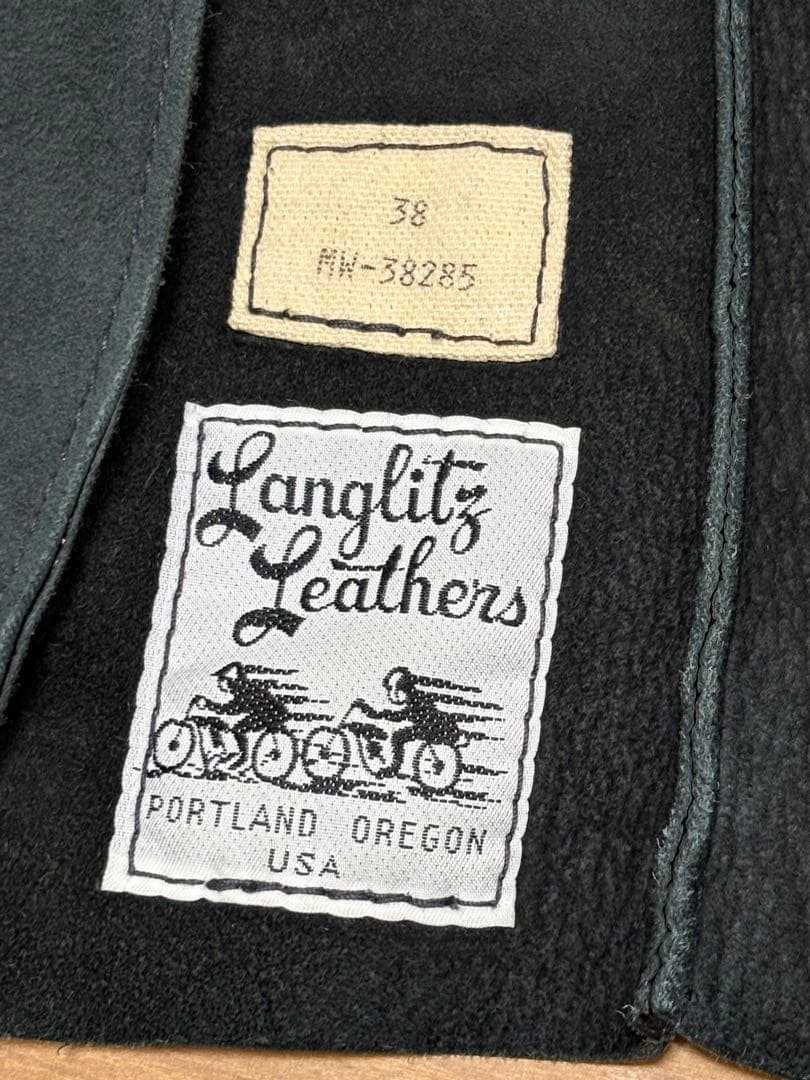 美品　Langlitz Leathers レーシングK9 ラングリッツレザー