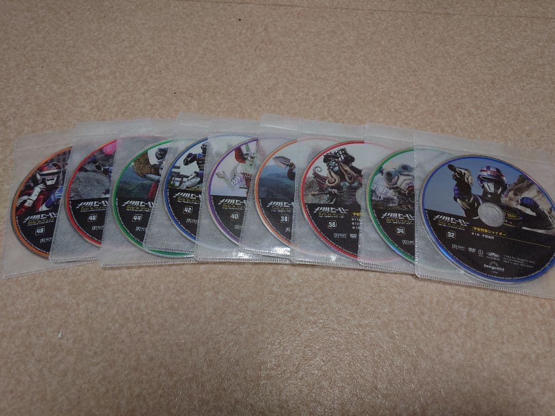メタルヒーローDVDコレクション (シャイダー) 32～47号