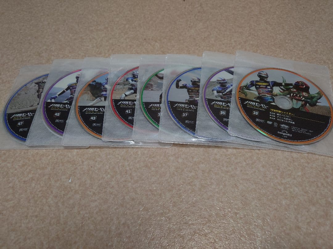 メタルヒーローDVDコレクション (シャイダー) 32～47号
