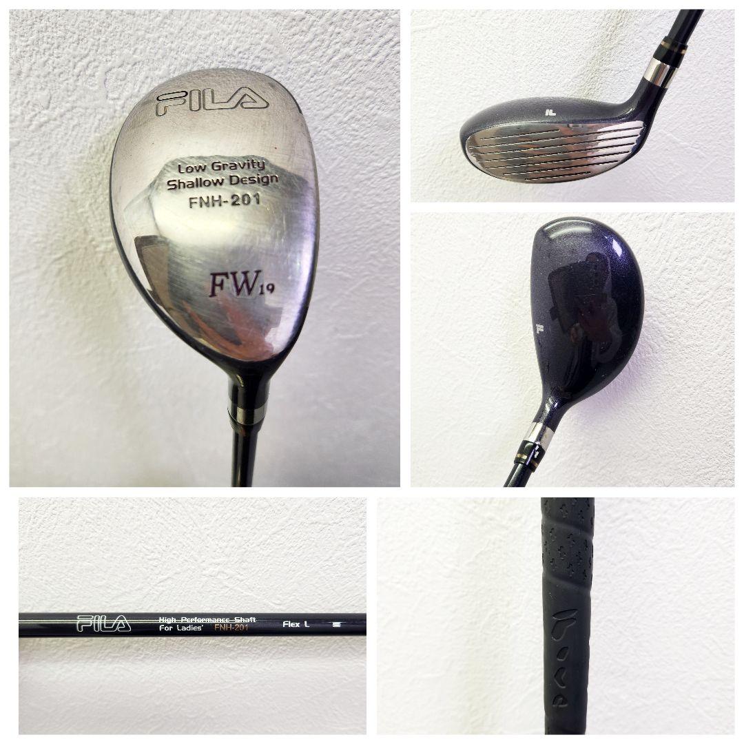 (262)⛳レディースクラブ９本セット　courregesバックでおしゃれに