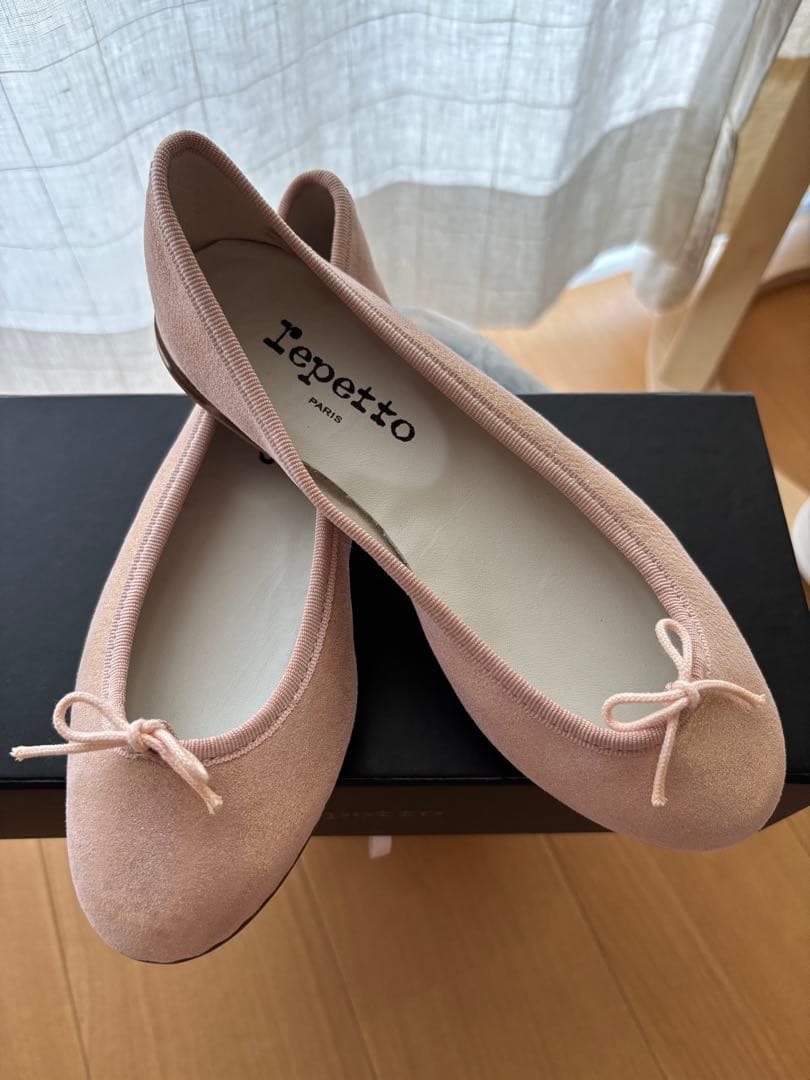 repetto ピンク バレエシューズ