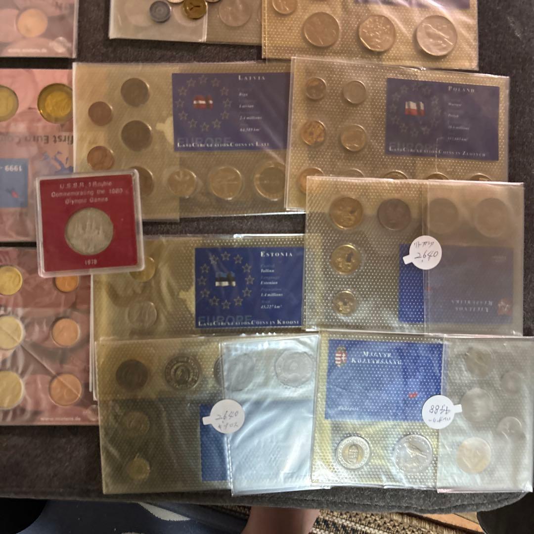 N*K様 旧貨幣・記念硬貨コレクションセット オリンピック記念硬貨