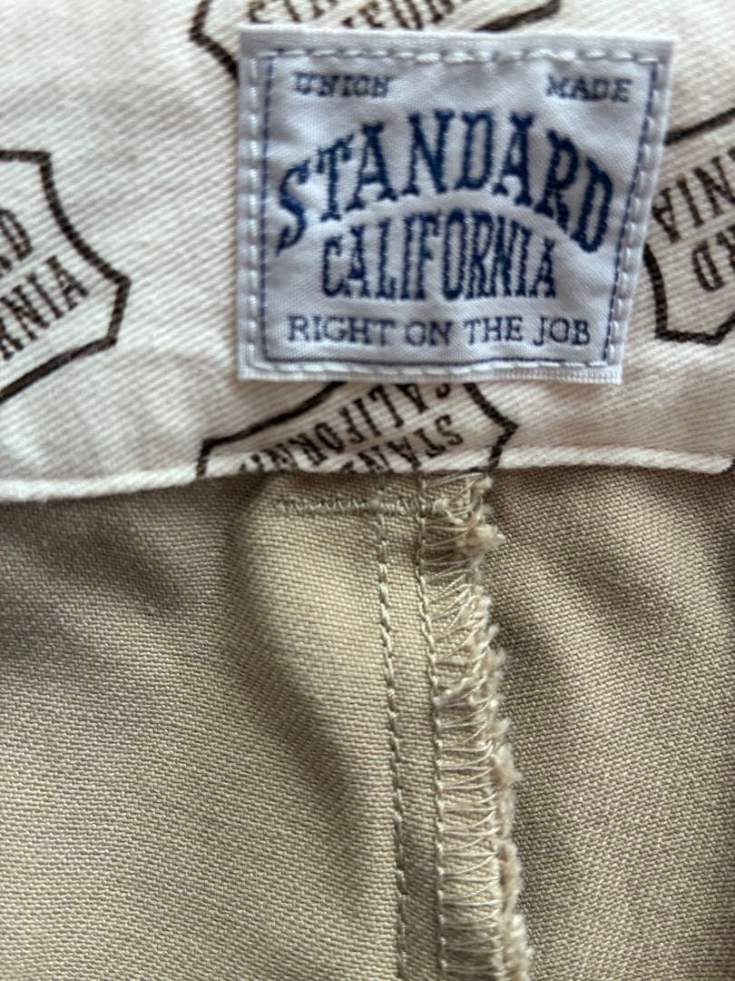 スタンダードカリフォルニア　ワークパンツ　34