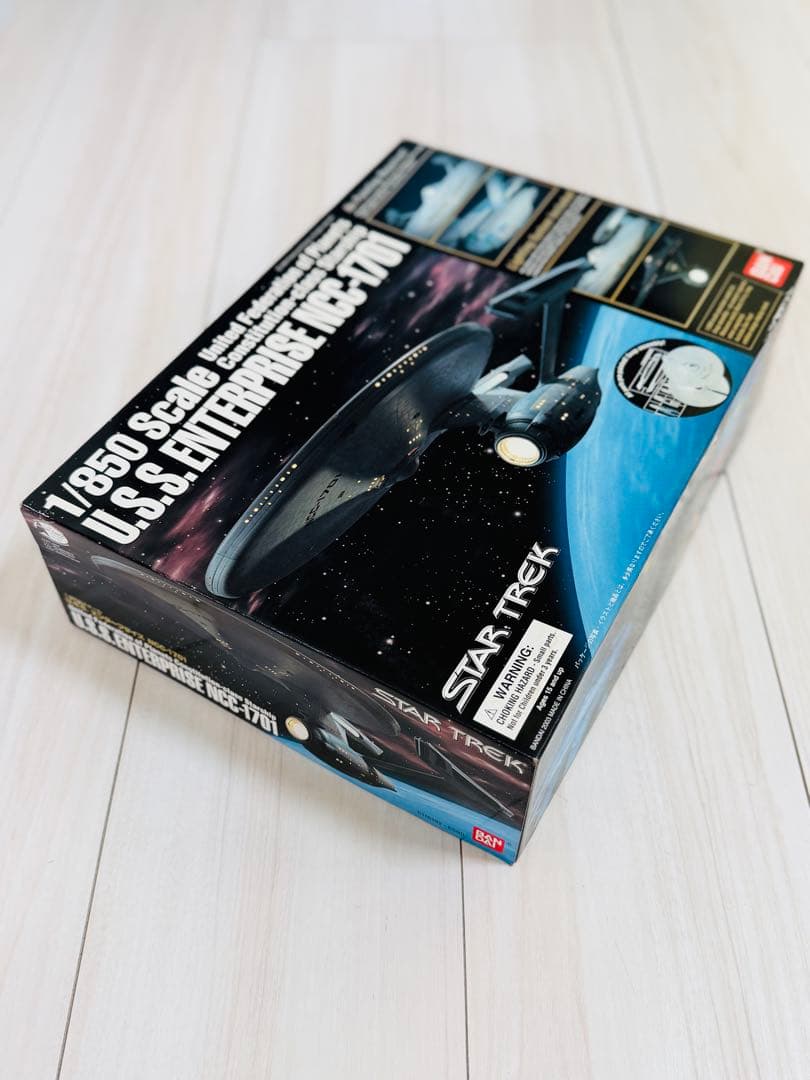 未組立 バンダイ 1/850 スタートレック エンタープライズ NCC-1701