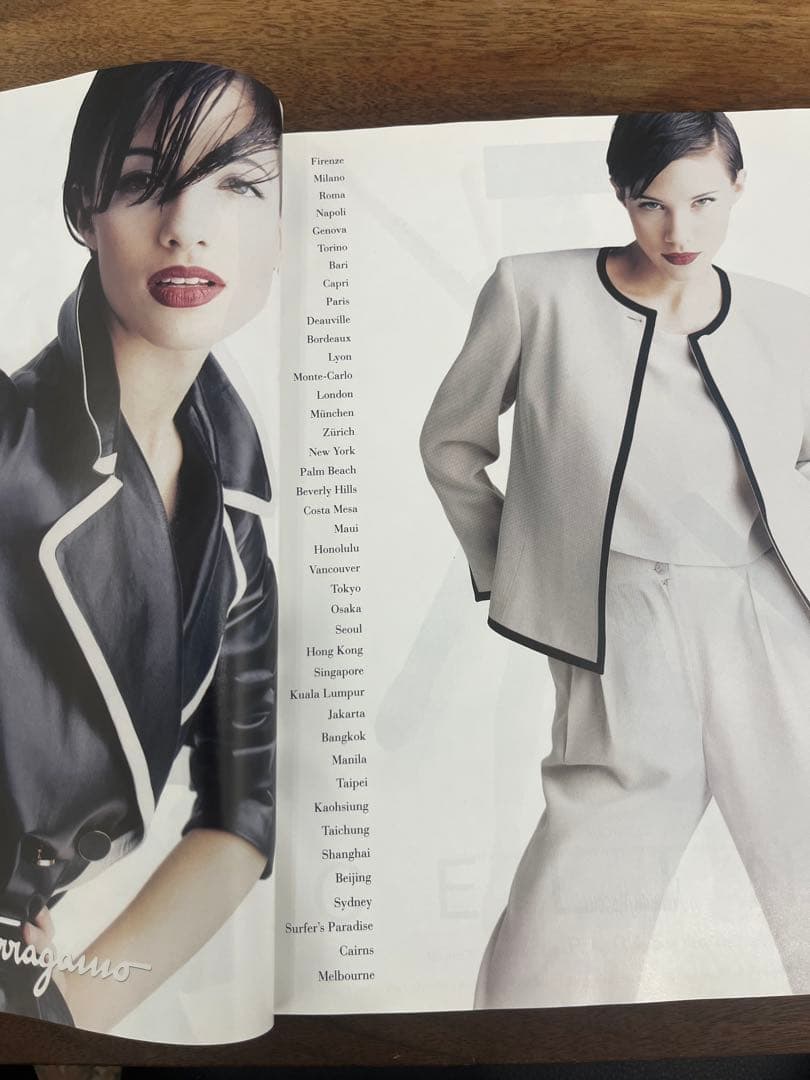 Harper’s Bazaar US 1998年4月号 シンディ・クロフォード