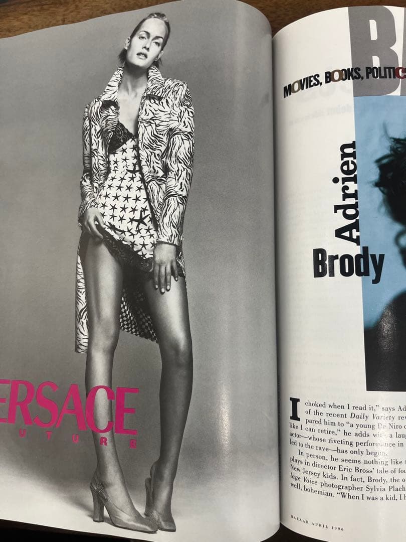 Harper’s Bazaar US 1998年4月号 シンディ・クロフォード
