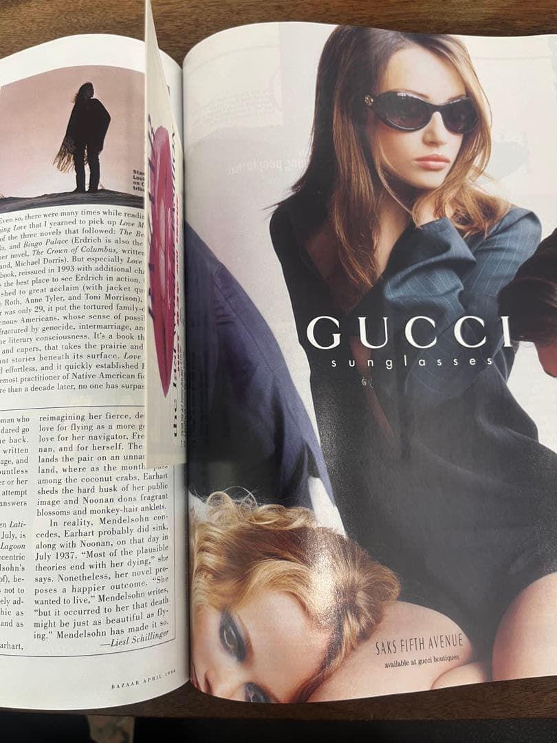Harper’s Bazaar US 1998年4月号 シンディ・クロフォード