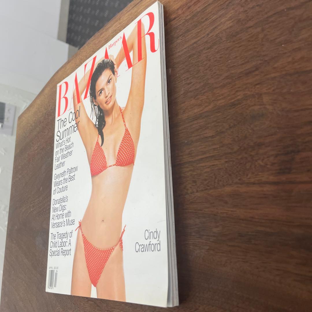 Harper’s Bazaar US 1998年4月号 シンディ・クロフォード