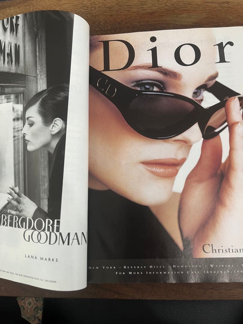Harper’s Bazaar US 1998年4月号 シンディ・クロフォード