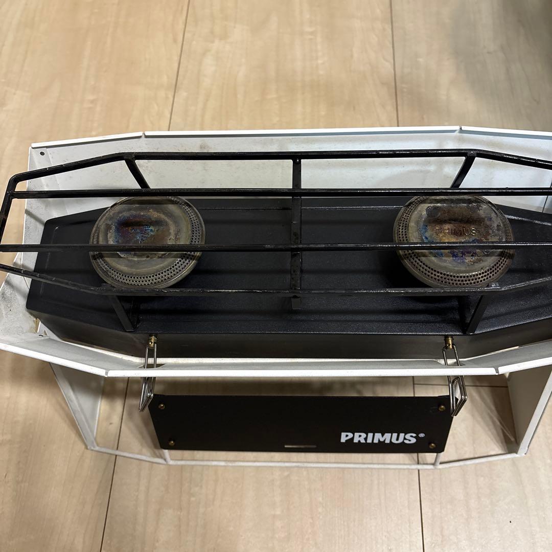 PRIMUS オンジャ ツーバーナー 点火確認済 ケース付 即使用OK