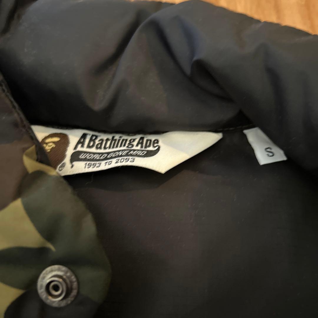 A BATHING APE エイプ　ダウン　ベスト