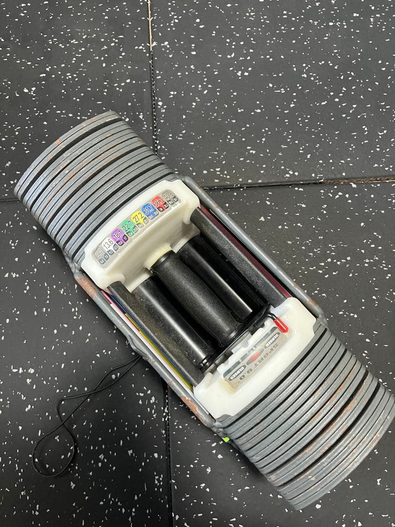 【引取のみ】 TOP FILM sport 9.0 可変式ダンベル 40kg ①