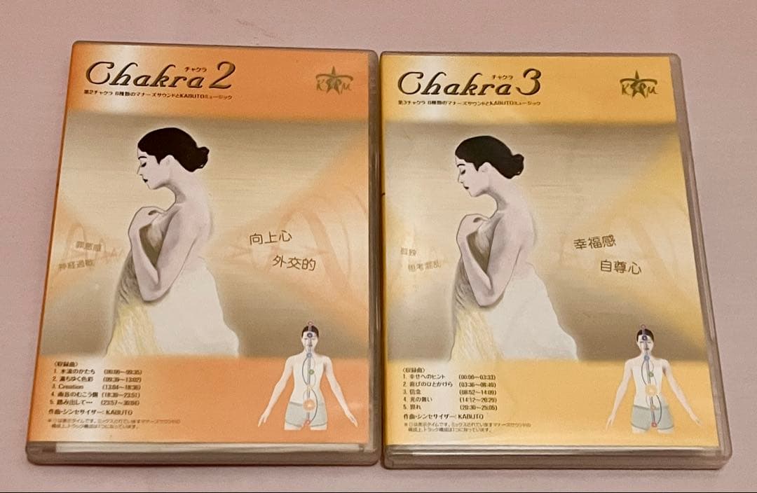 Chakra 2 & 3 8種類のマナーズサウンドとKABUTOミュージック