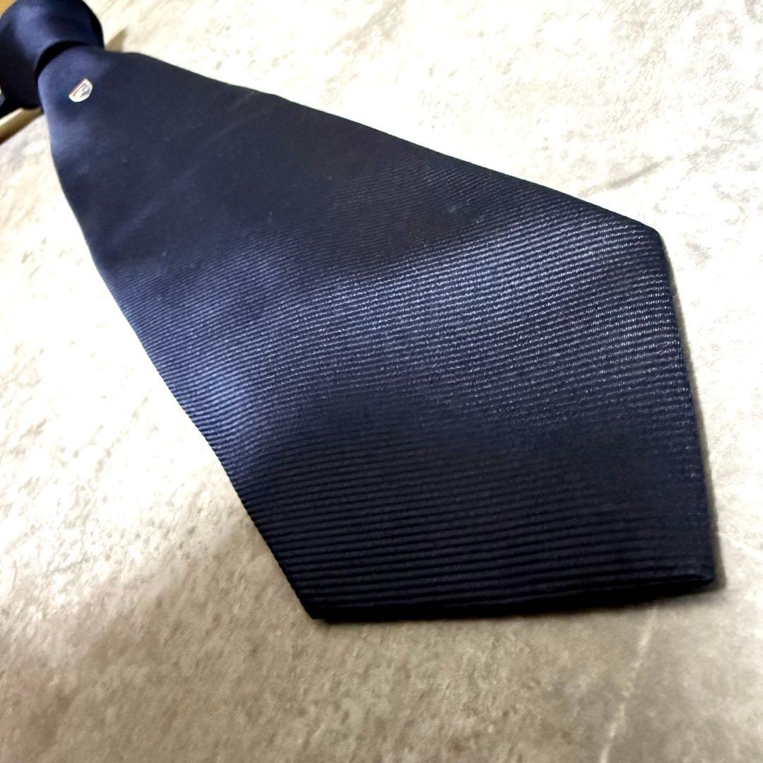 【✨美品✨】BURBERRY バーバリー ネクタイ ホースロゴ ソリッド 無地