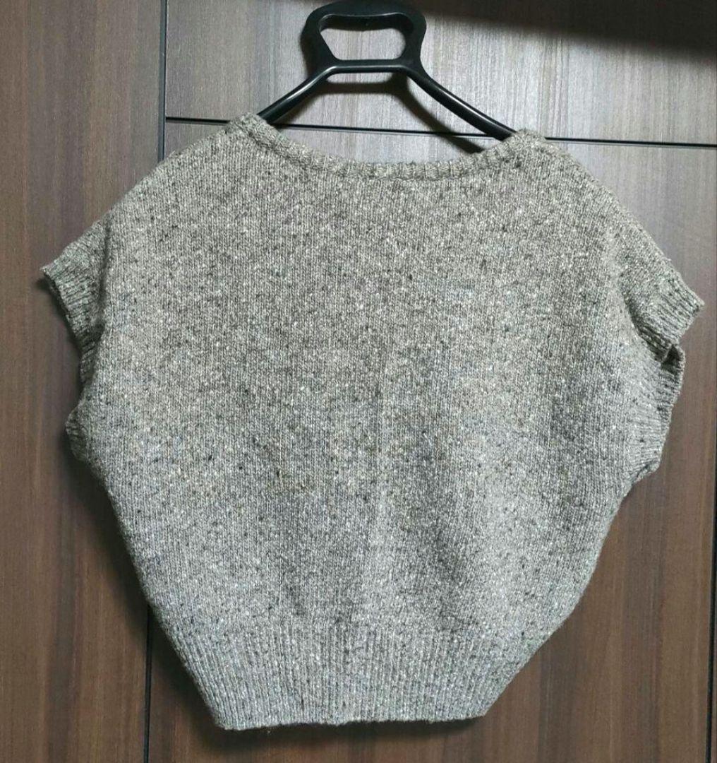 新品タグ付　プラージュ　plage olivette　ニットベスト グレー