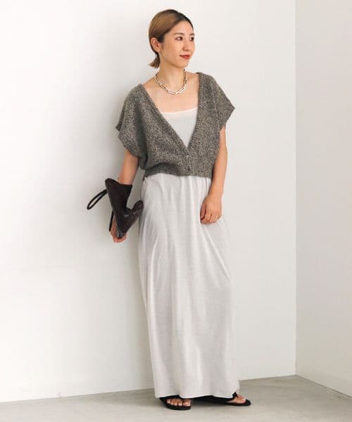 新品タグ付　プラージュ　plage olivette　ニットベスト グレー