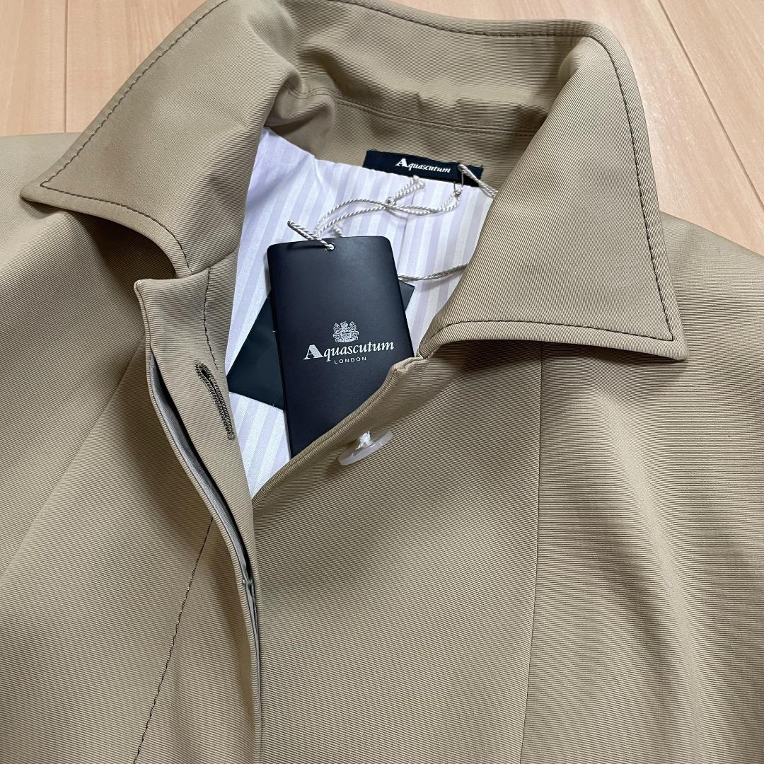 新品 アクアスキュータム Aquascutum アウター 11 日本製 春