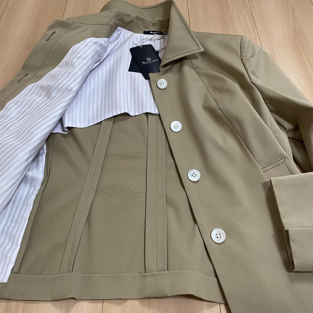 新品 アクアスキュータム Aquascutum アウター 11 日本製 春