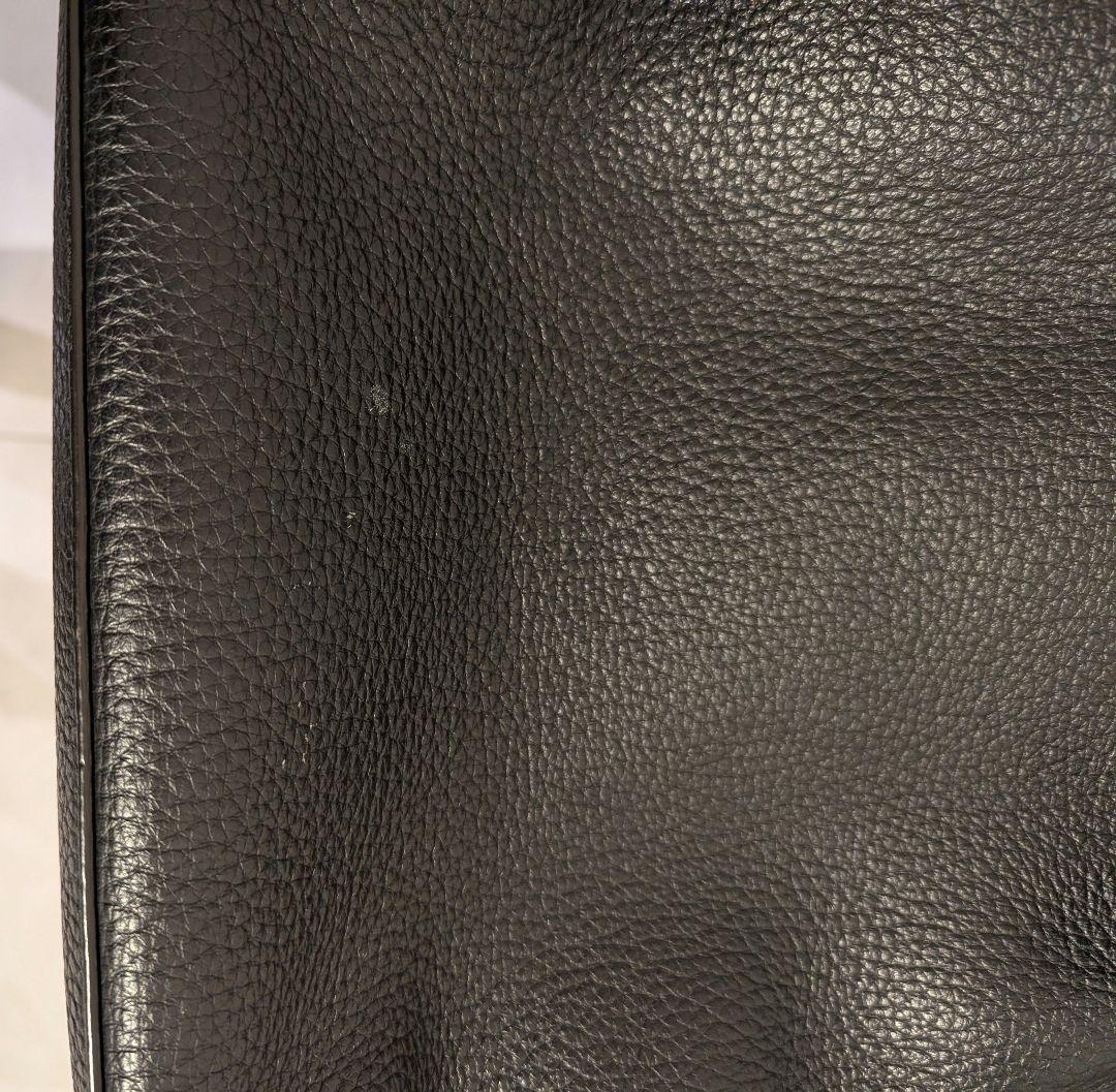 【A4対応】FURLA フルラ 本革 トートバッグ 黒 ビジネス ハンドル調整可