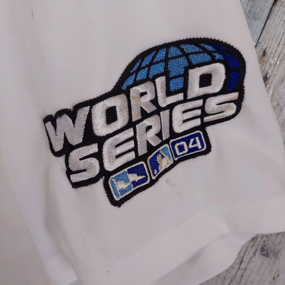 MLB マジェスティック レッドソックス No.24 ユニフォーム XL 白赤