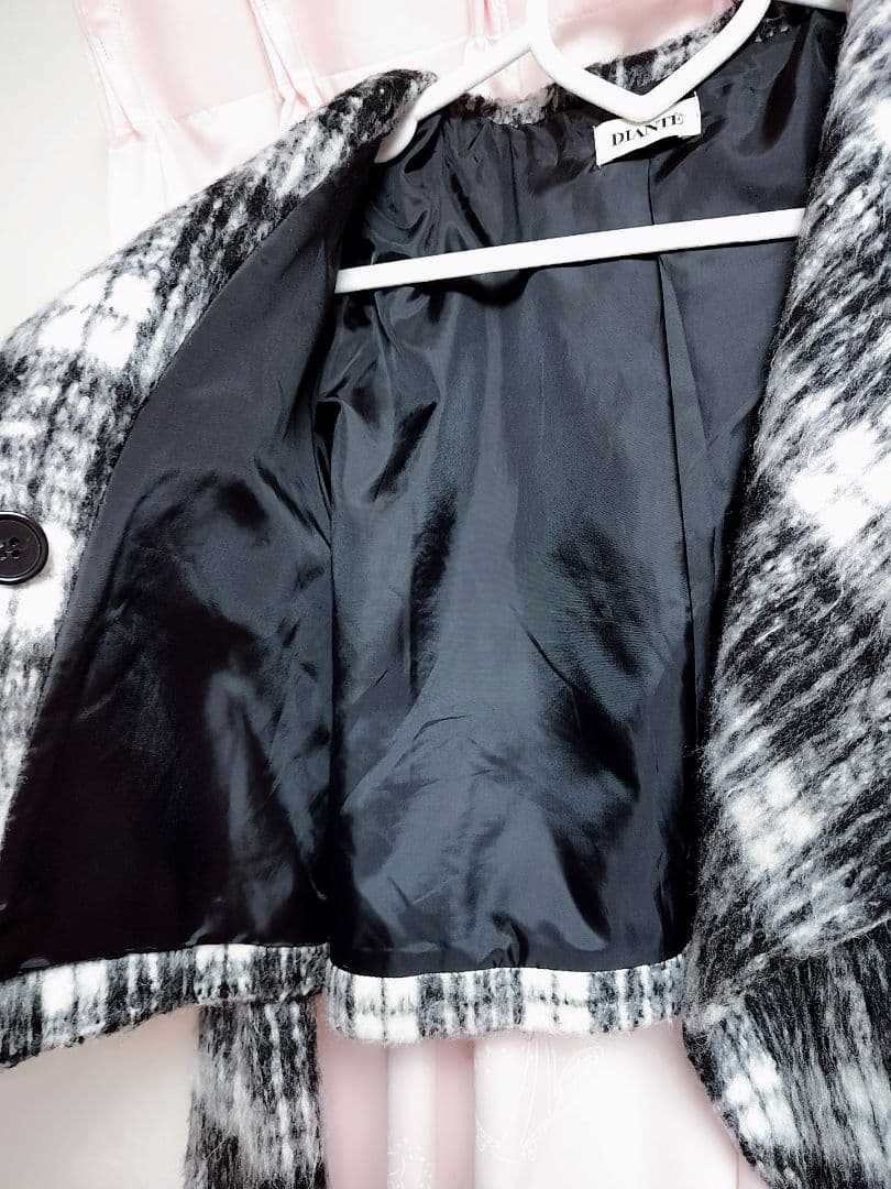 DIANTE ディアンテBig color shaggy jacket