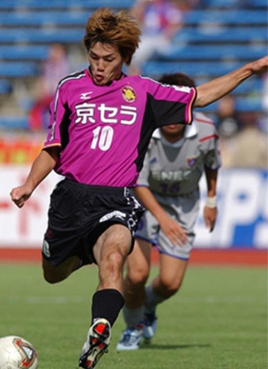 【直筆サインカード】松井大輔　サッカー　京都サンガ　日本代表