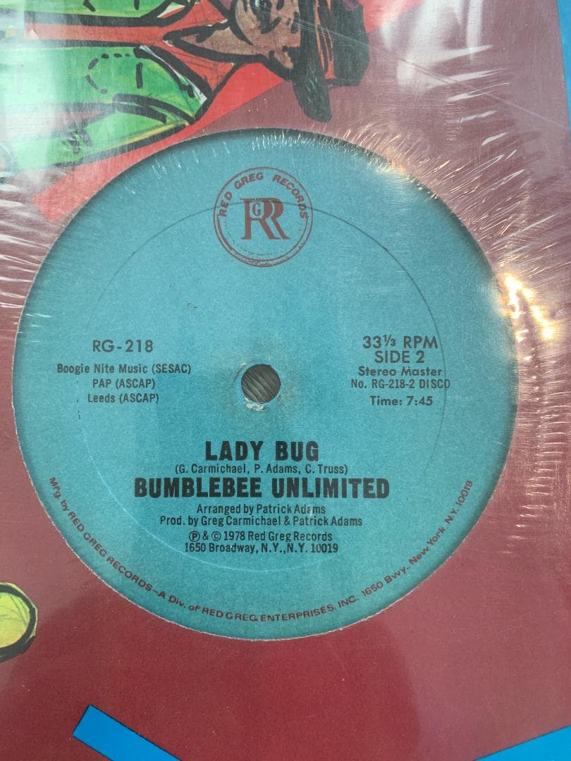 LADY BUG BUMBLEBEE UNLIMITED レコード