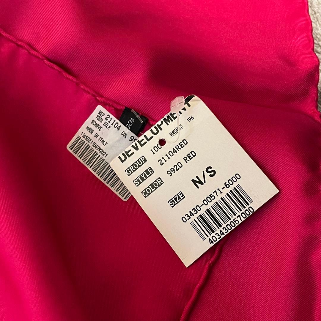 新品タグ付き　エスカーダ　ESCADA 大判スカーフ　シルク100