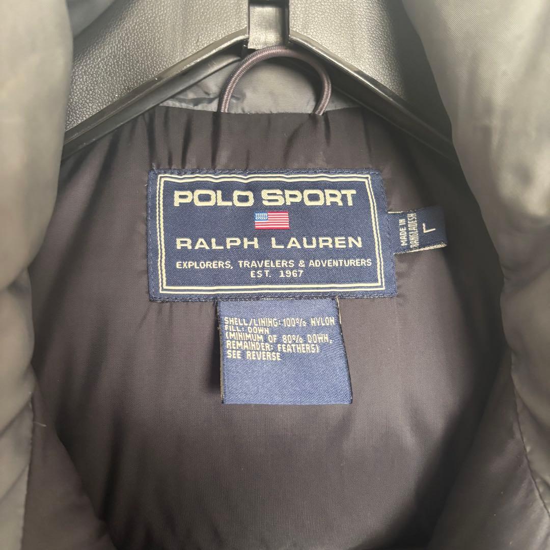 地*変様 POLO SPORT ダウンベスト ラルフローレン