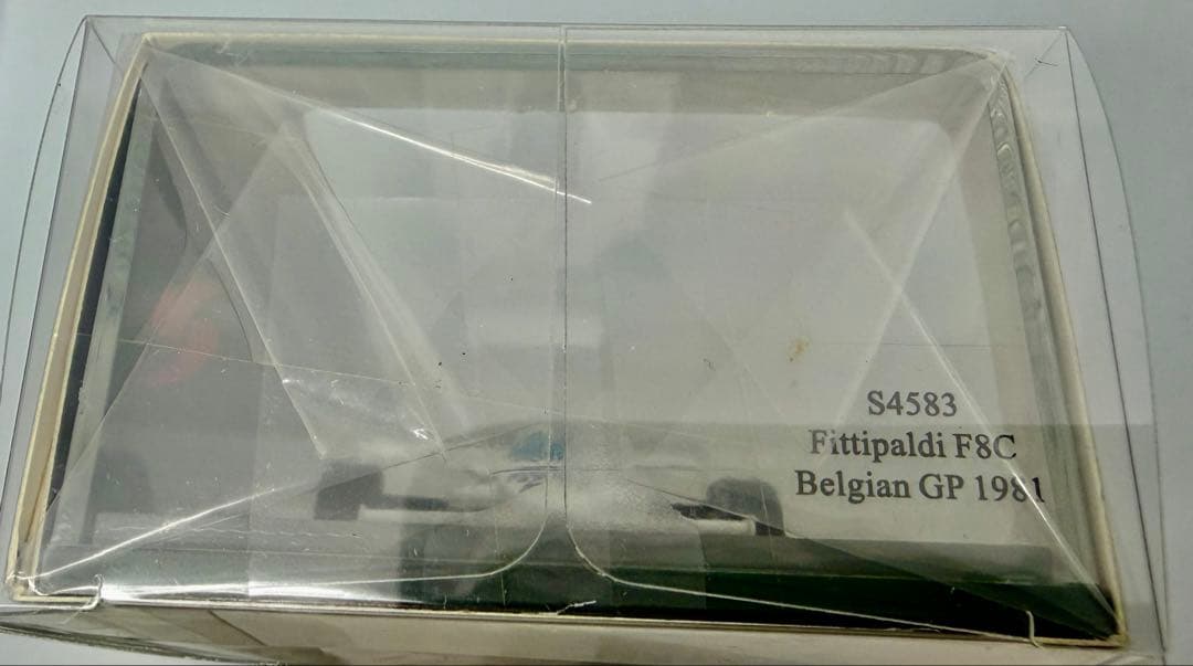 美品　スパーク 1/43 フィッティパルディ F8C 1981 ベルギーGP