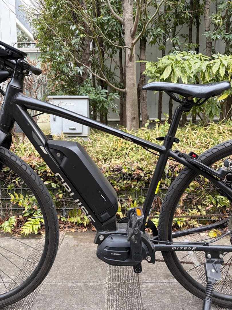CRUISE5080 MIYATA 電動アシスト自転車 マットブラック