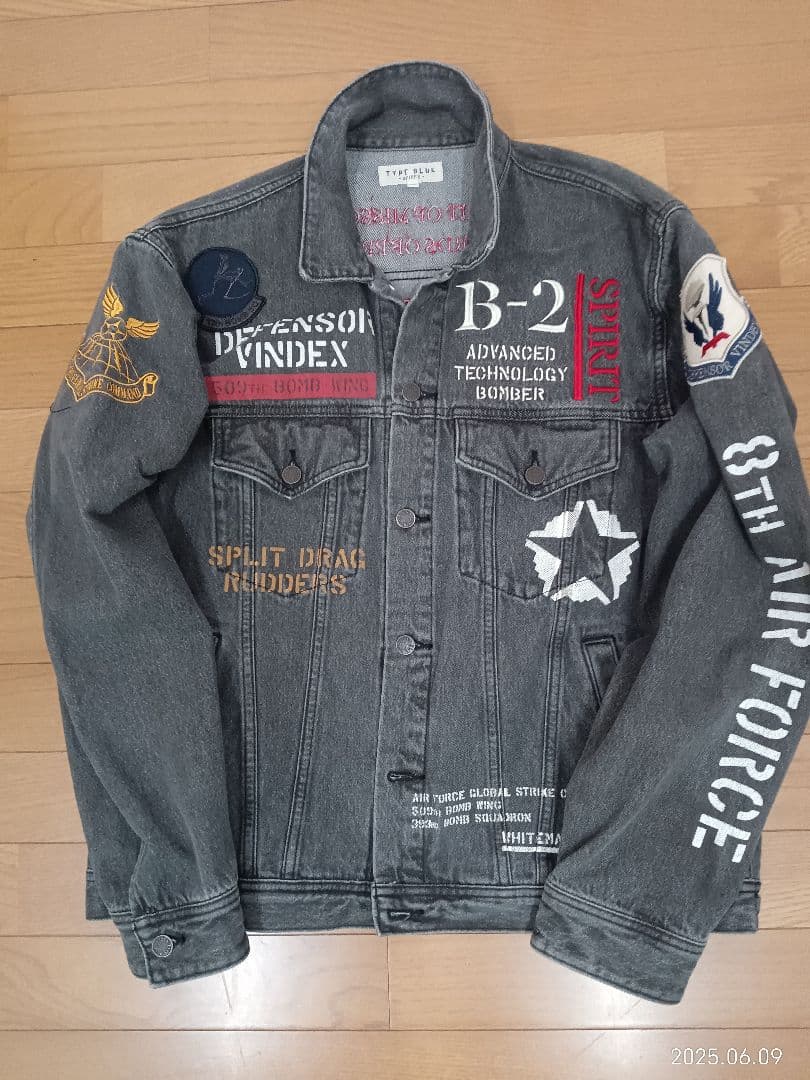 B-2IMPACTDENIMJACKET アヴィレックス ジャケット